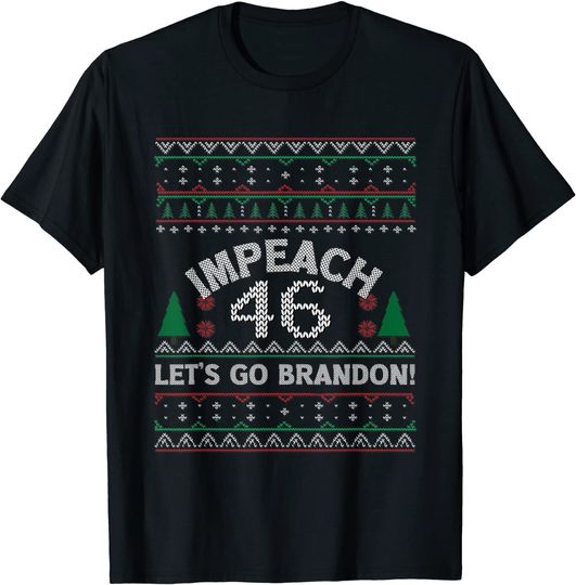 Discover Let's Go Brandon Ugly Christmas Sweater T-Shirt