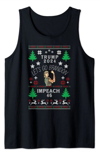 Discover Lets Go Brandon Shirt Military Pro American Anti Joe Biden Tank Top