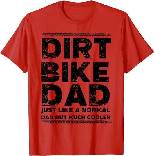 Discover DIRT BIKE DAD Bike T-Shirt | Motocross Enduro Shirt