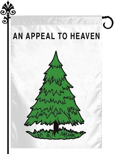 Discover An Appeal to Heaven Flag Double Stitched Polyester Yard Outdoor Decoration Tree