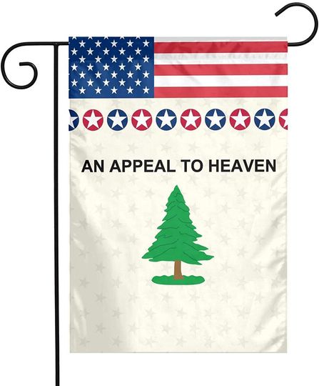 Discover An Appeal To Heaven 12x18 inch small holiday garden flag