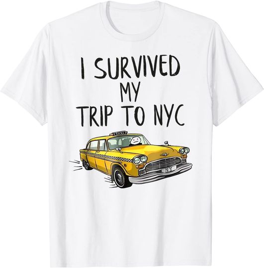 Discover I Survived My Trip to NYC T-Shirt