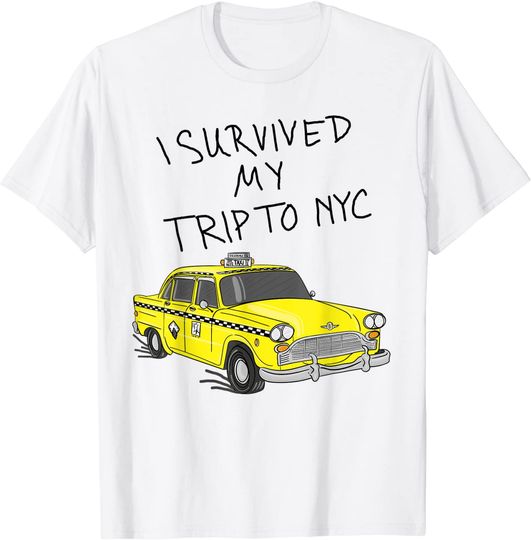 Discover I Survived My Trip To NYC T-Shirt I Love NYC New York Shirt