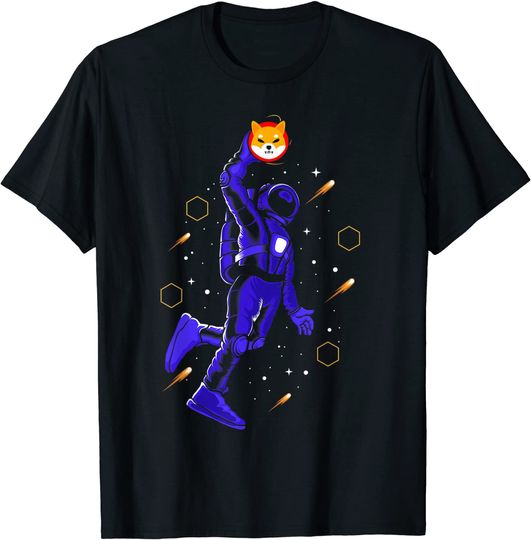 Discover Shiba Inu Millionaire Crypto Token Coin Cryptocurrency T-Shirt