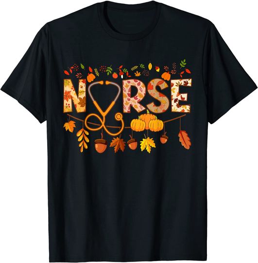 Discover Nurse Thanksgiving Health Worker T-Shirt
