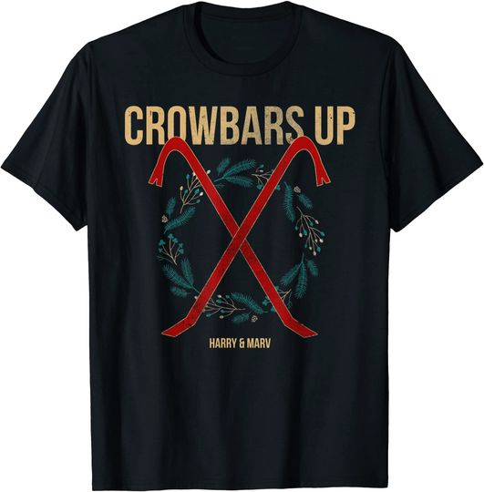 Discover Home Alone Crowbars Up Be Careful Kevin Christmas T-Shirt