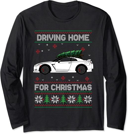Discover Car Christmas Long Sleeve