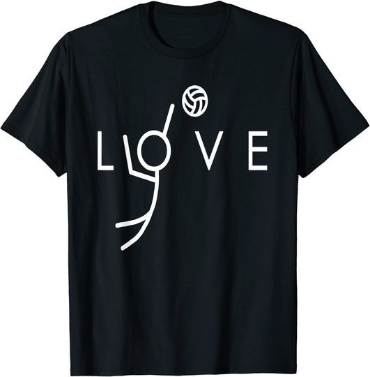 Discover Volleyball Love T Shirts