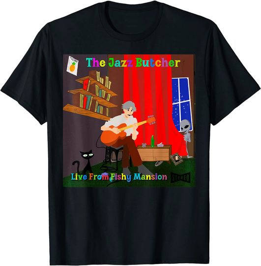 Discover The Jazz Butcher Live From Fishy Mansion T-Shirt