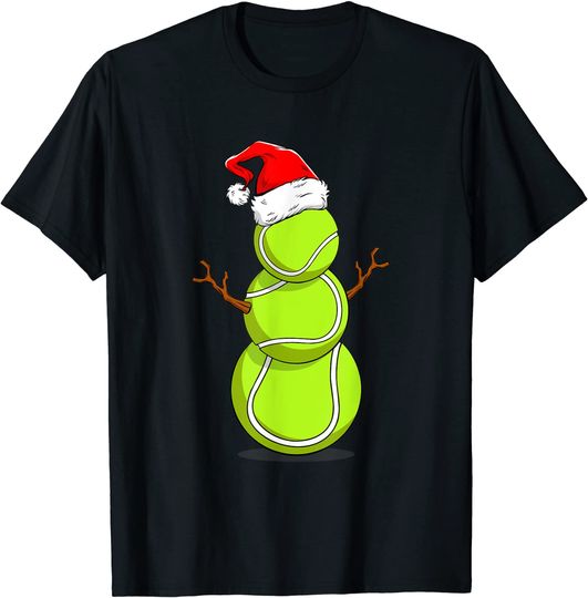 Discover Tennis Christmas T-Shirt