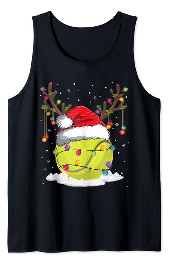 Discover Tennis Christmas Tank Top