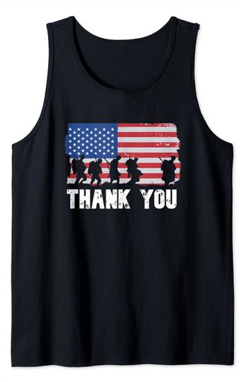 Discover Thank You Veterans Tank Top