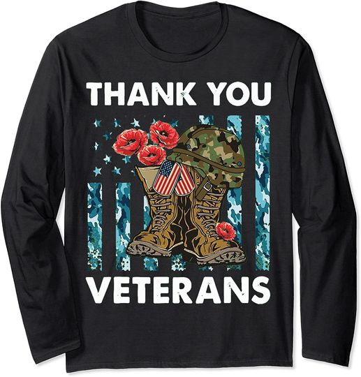 Discover Thank You Veterans Long Sleeve