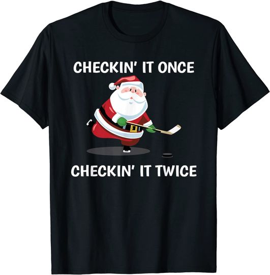 Discover Christmas Design For Hockey Lovers T-Shirt