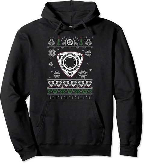 Discover Rotary Engine Sports Car Lovers Ugly Christmas Hoodie