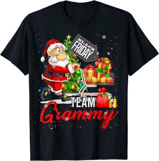Discover Friday Shopping Team Grammy Christmas T-Shirt
