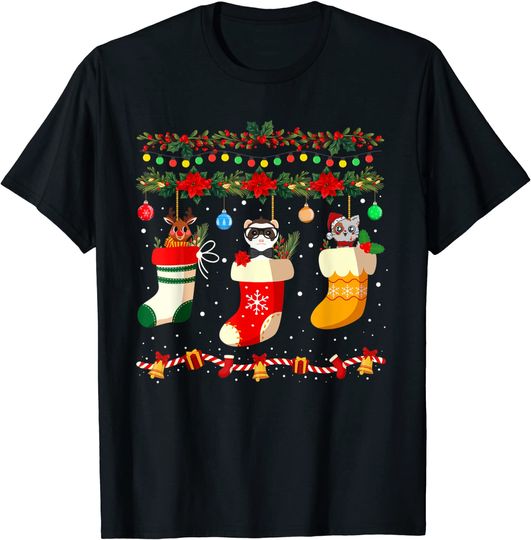 Discover Ferret Christmas T-Shirt