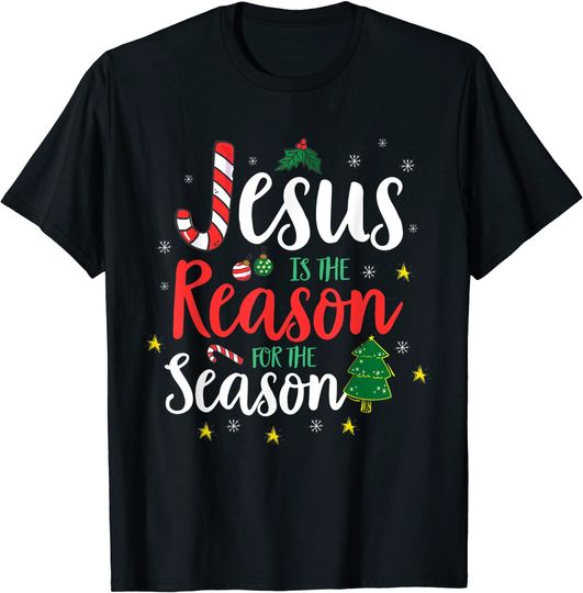 Discover God Jesus Christ Is Reason For The Christmas Season Holiday T-Shirt
