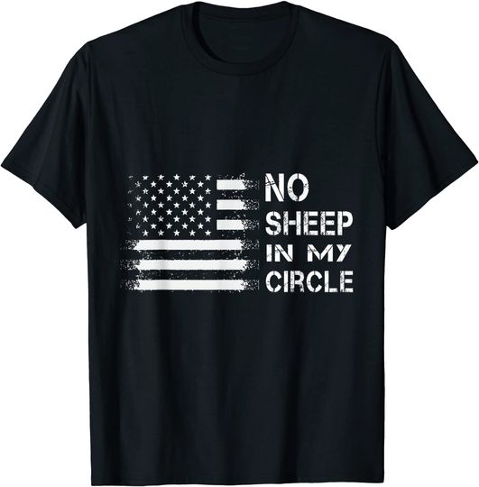 Discover No Sheep in My Circle T-Shirt