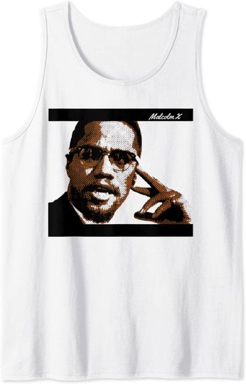 Discover Malcolm Civil Rights America X Tank Top