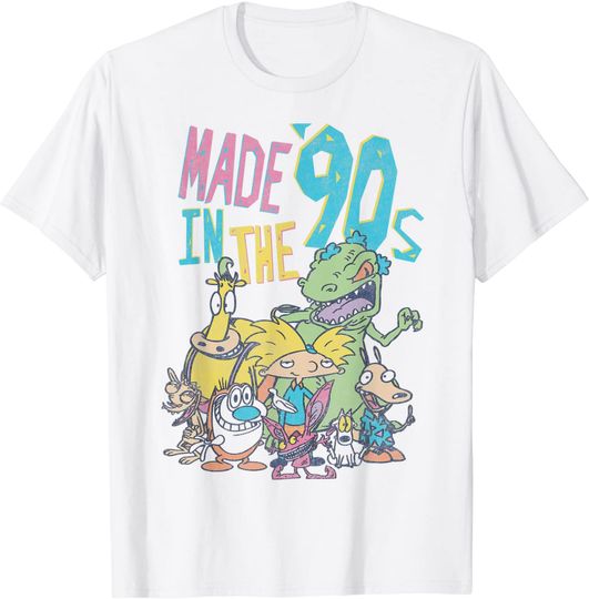Discover Nickelodeon Made In the 90s Character T-Shirt T-Shirt