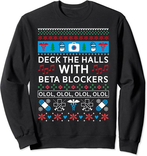 Discover Nurse Ugly Christmas Xmas Long Sleeve