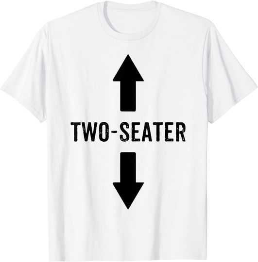 Discover Mens Two Seater 2 Seater Dad Funny Gift T-Shirt