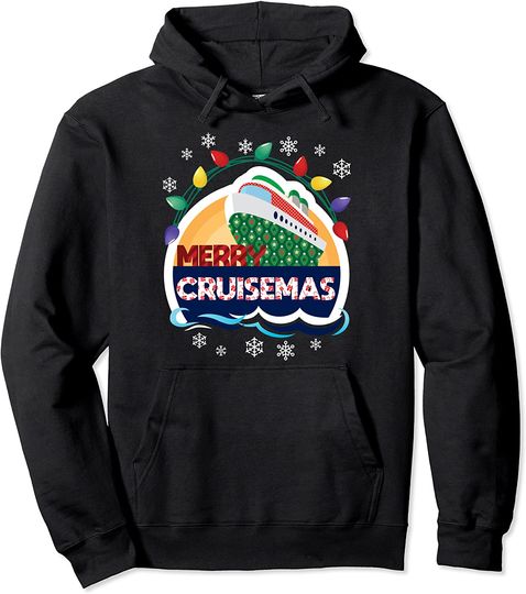 Discover Merry Cruisemas Funny Family Cruise Christmas Holiday Cruise Pullover Hoodie