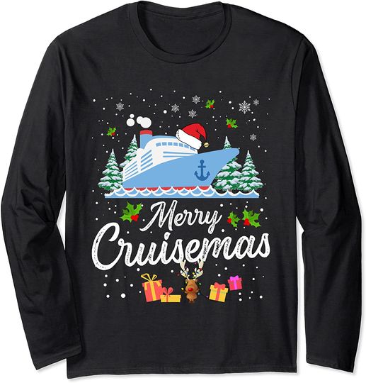 Discover Family Cruise Christmas Merry Cruisemas Long Sleeve