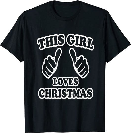 Discover This Girl Loves Christmas Shirt