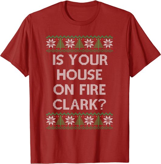 Discover Christmas Family Winter Vacation Ugly Sweater Style T-shirt T-Shirt