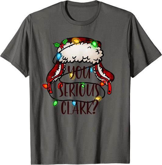 Discover You Serious Clark Funny Family Christmas Vacation Pajamas T-Shirt