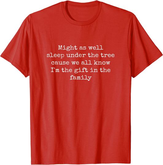 Discover Christmas Humor Men Women Favorite Person Funny Christmas T-Shirt