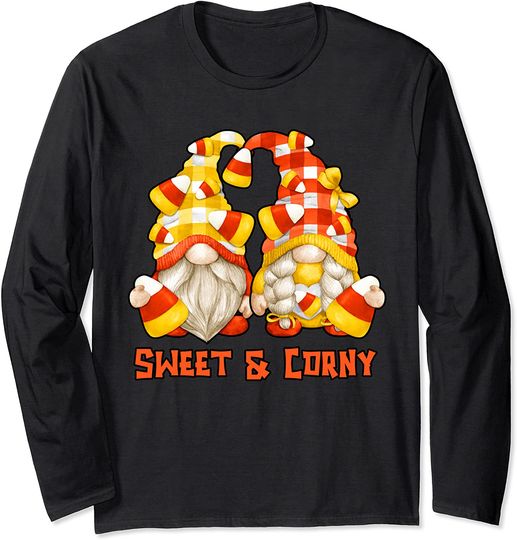 Discover Candycorn Gnomes Long Sleeve