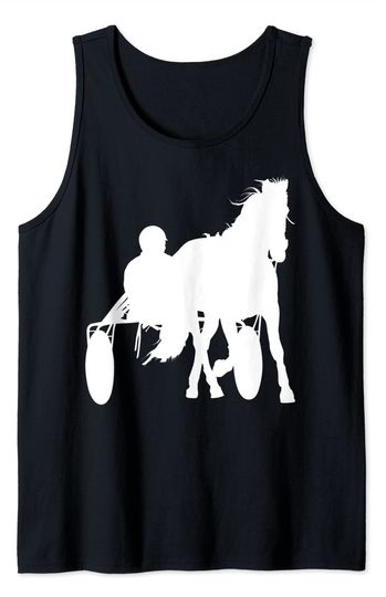 Discover Horsewoman Tank Top Harness Racing Equitation Funny Cool Cute