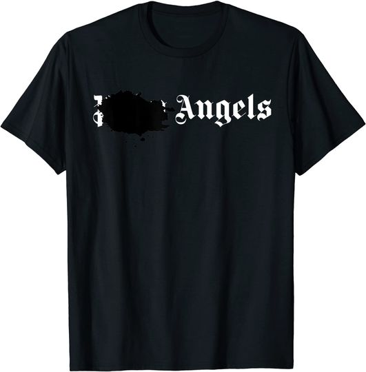 Discover Angels T-shirt  Pretty Angels Spray Design T-Shirt