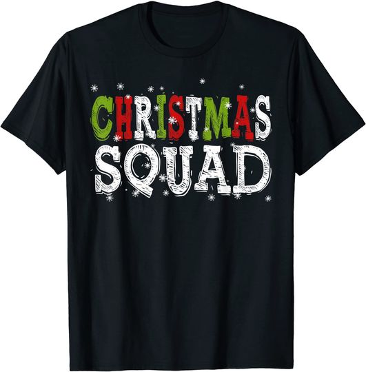 Discover Team Santa Group Christmas Squad Family Matching Xmas T-Shirt