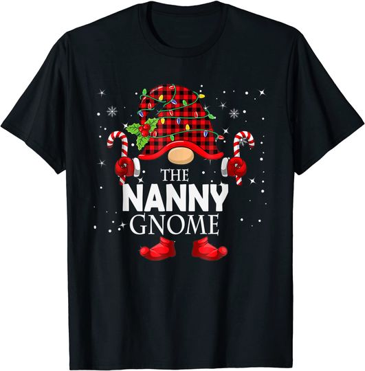 Discover Matching Family Funny The Nanny Gnome Christmas PJ Group T-Shirt