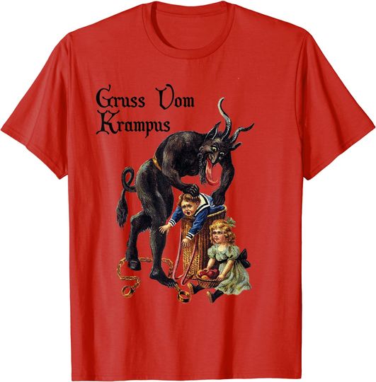 Discover Greetings From Gruss Vom Krampus T Shirt