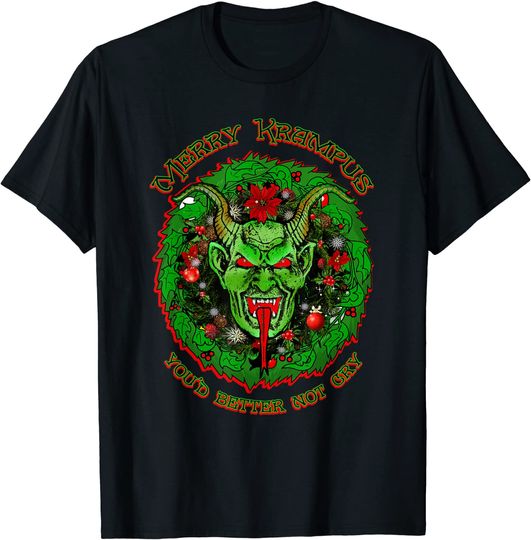 Discover Ugly Merry Krampus T-Shirt
