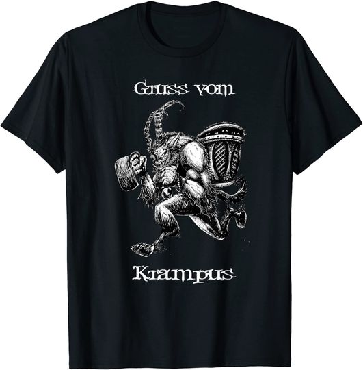 Discover Greetings from the Krampus T-shirt