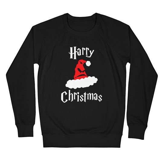 Suéter Sweatshirt Natal Harry Christmas Sweatshirt Harry Potter Christmas Sweater