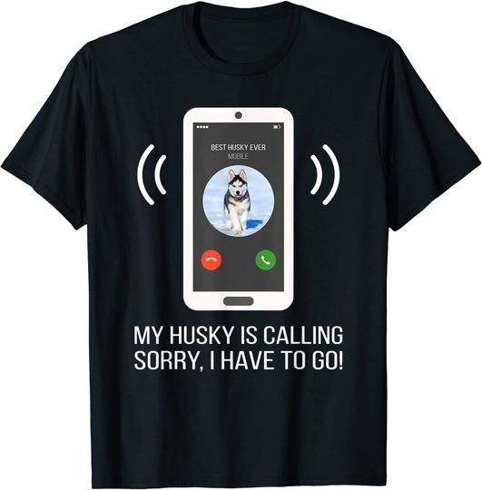 Discover Funny Husky Dog T-Shirt