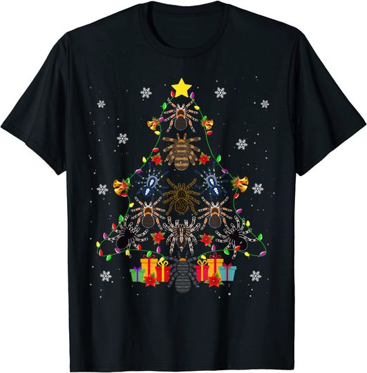 Discover Tarantula Christmas Tree Funny Tarantula Lover Xmas Gifts T-Shirt