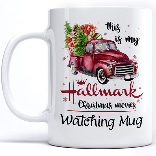 Discover This Is My Hallmark Christmas Movie Watching Mug