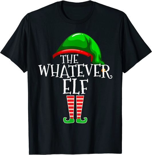 Discover The Whatever Elf Group Matching Family Christmas T-Shirt