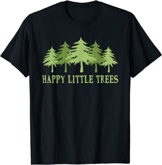 Discover Happy Little Trees T-shirt