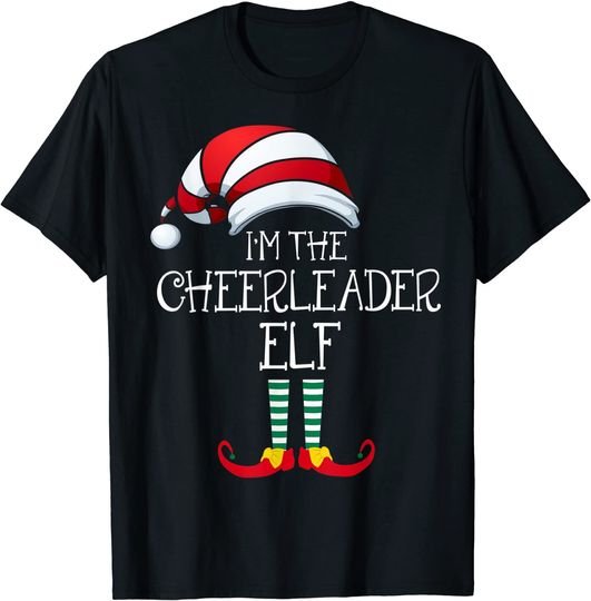 Discover I'm The Cheerleader Elf Family Matching Christmas Gift Group T-Shirt