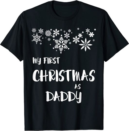 Discover My First Christmas As Daddy T-Shirt