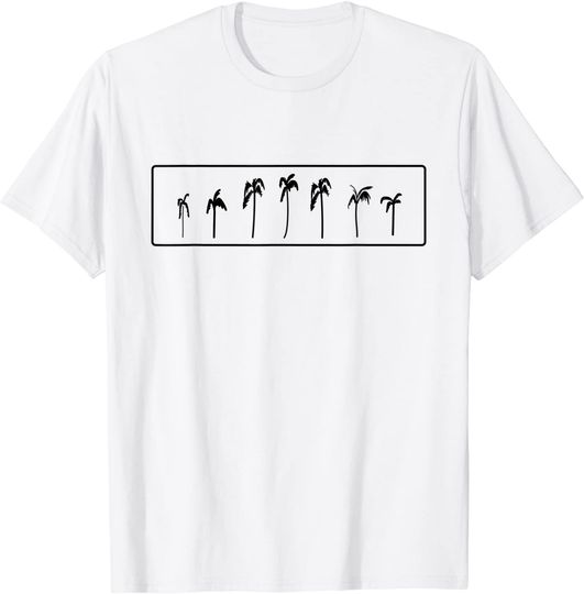 Discover Palm Trees Simple Sophisticated T-Shirt